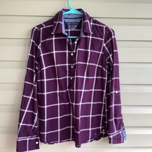 Tommy Hilfiger Flannel Top - Size Small